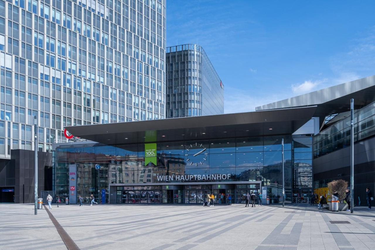 Whats-App Self-Check-In - Paerchen Wohnung Am Hauptbahnhof Vídeň Exteriér fotografie